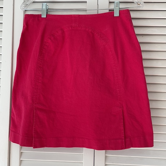 Versace Sretch Denim red skirt - Italian size 44 - Picture 8 of 8